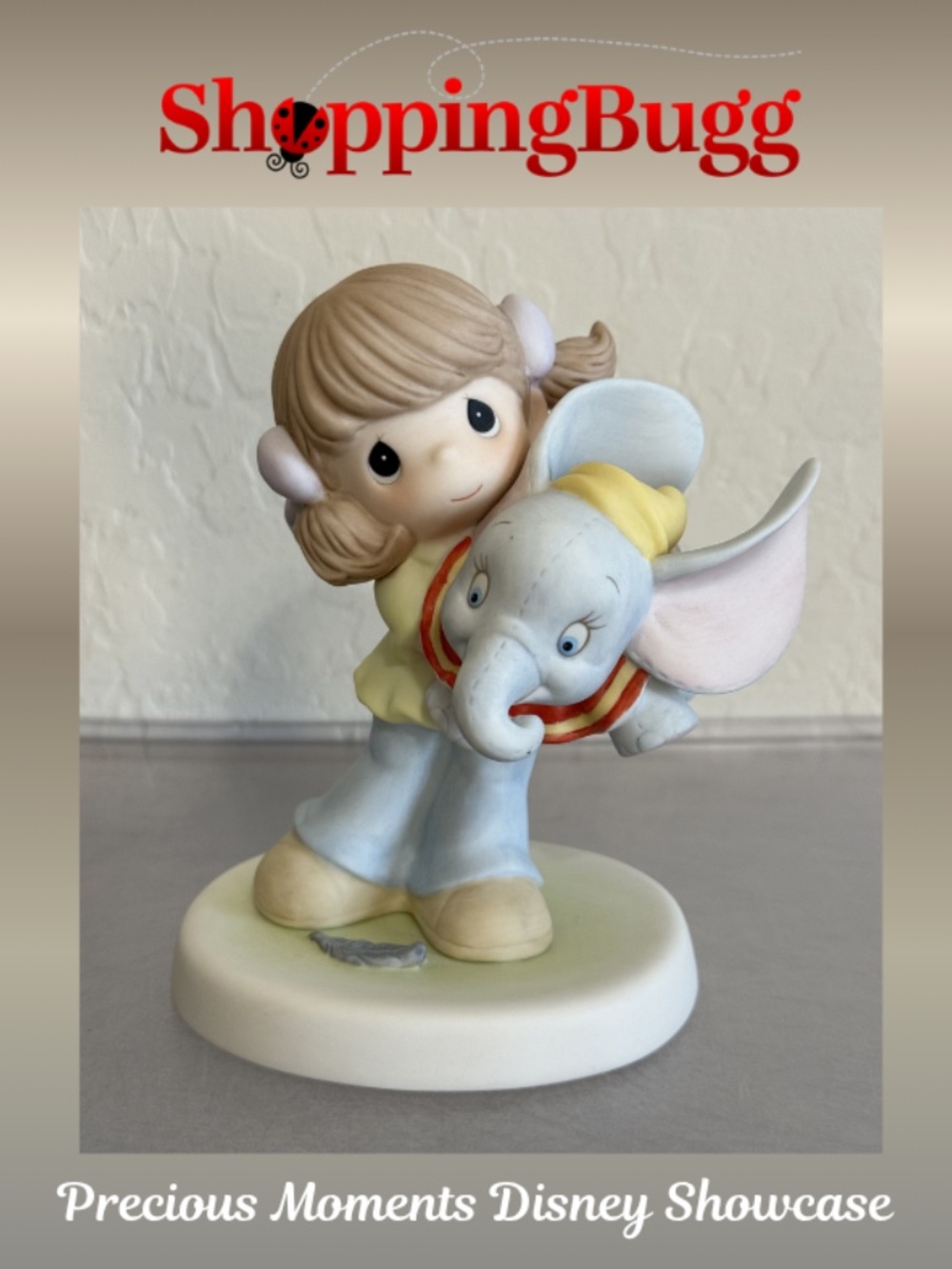 Precious Moments Disney Showcase Dumbo Now You Can Fly 810037 (SB1620)